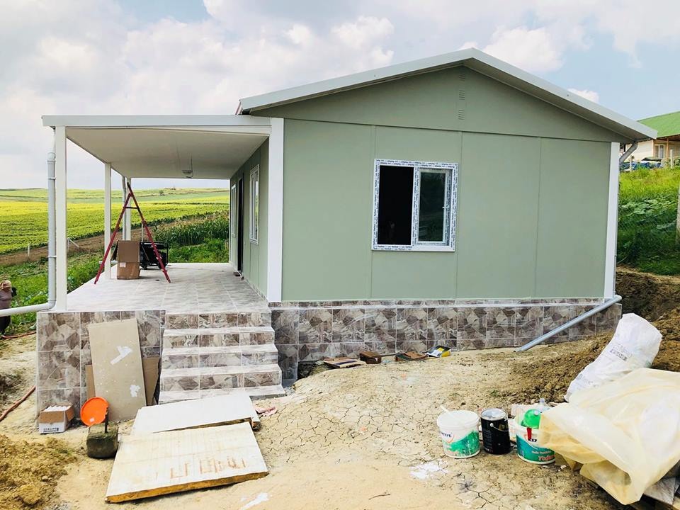 Denizli 68 m² prefabrik ev teslim görseli